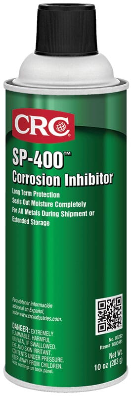 CRC® 03282 SP-400™ Extreme Duty Extremely Flammable Corrosion Inhibitor, 16 oz Aerosol Can, Liquid/Viscous Form, Dark Amber, 0.787